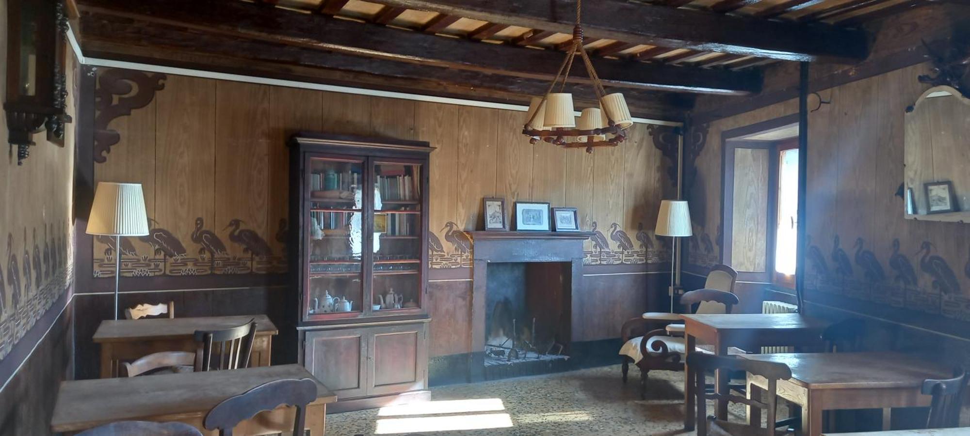 Albergo Del Ponte Сан Пиеро ин Баньо Екстериор снимка
